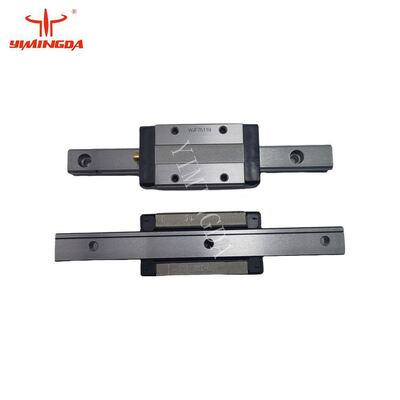 15MM Extended Steel Alloy Bearing Block & Rail Assembly for Atria Cutter Spare Parts