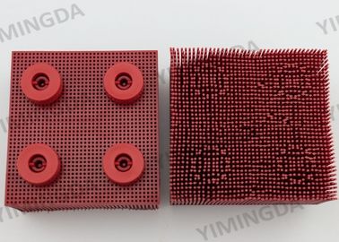 Rot 90 * 95 mm Autoschneider Nylonbürste für VT5000 / 7000 Schneider