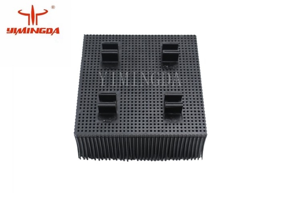 Schwarzes des Farbe100 * 100 * 42mm Polymaterial borsten-Block-pp. für EASTMAN-Schneider
