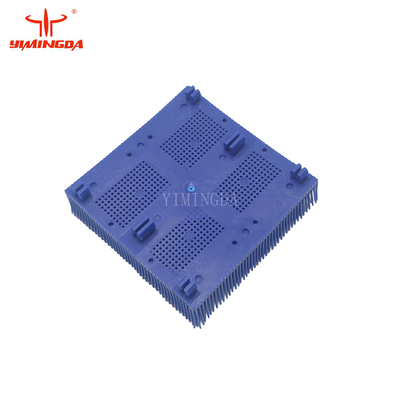 Blaue Farbselbstschneider-Borstenblock für Schneider Gerber GT3250, PN 96386003-