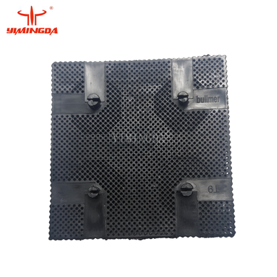 100 × 100 mm Nylon-Schwarz-Bristel-Block Plastikbürste Ersatzteile für Bullmer 060548 70144014
