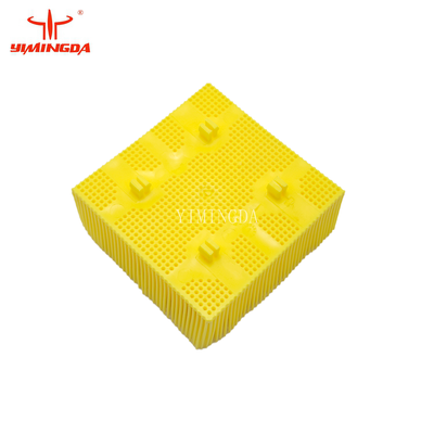 Hochwertige Borsten, 4,1 cm, Nylon, quadratischer Fuß, gelber Block für TaiShi-Schneidmaschine
