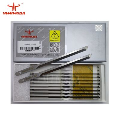 160/162 x 8,0 x 1,6 mm Schneidemesser CH08-02-25W1.6H3 Schneidemesser für YIN AGMS Schneidemaschine