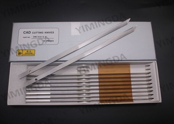 Investronica-Messer 246*8.3*2.5mm, Höhenflossenstations-Material u. silbernes Kasten-Paket